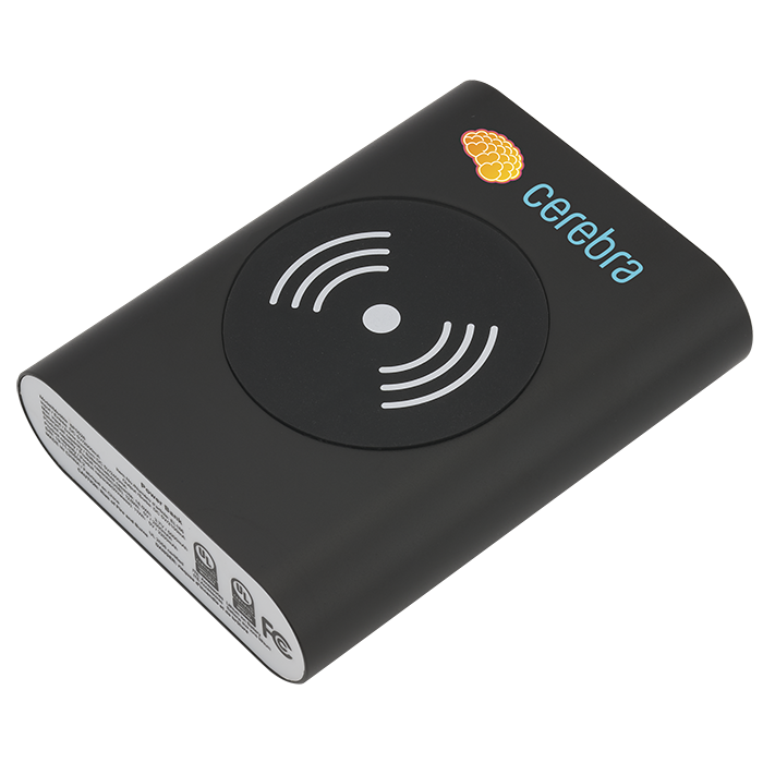 Chargeur sans fil certifié UL à 3-voies - 5000 mAh - EL186 Black