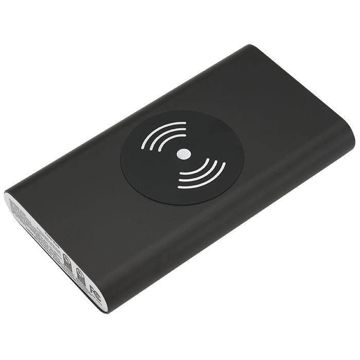 Chargeur certifié UL sans fil à 3-voies 10,000mAh - EL188 Black