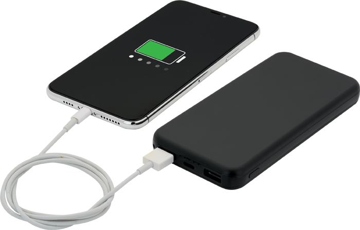 Chargeur Sans Fil Octo Grip 10,000 mAh - EL189 Black