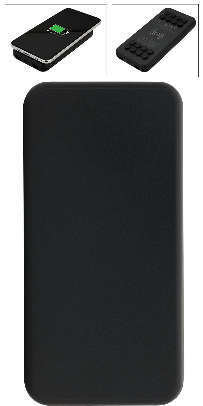 Chargeur Sans Fil Octo Grip 10,000 mAh - EL189 Black