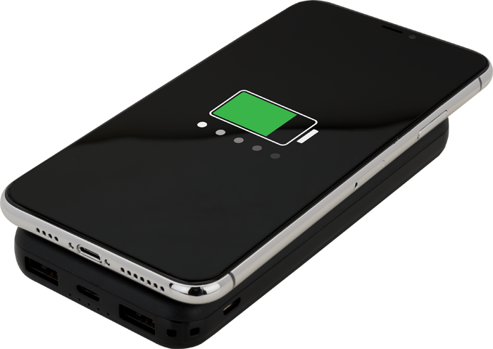 Chargeur Sans Fil Octo Grip 10,000 mAh - EL189 Black