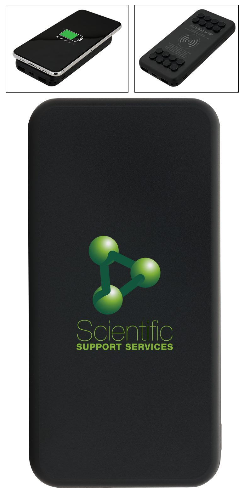 Chargeur Sans Fil Octo Grip 10,000 mAh - EL189 Black