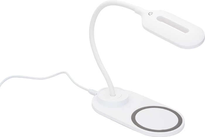 Lampe de Bureau LED avec Chargeur Sans Fil - EL192 White