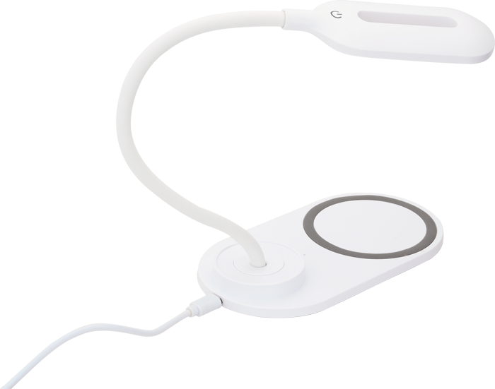Lampe de Bureau LED avec Chargeur Sans Fil - EL192 White