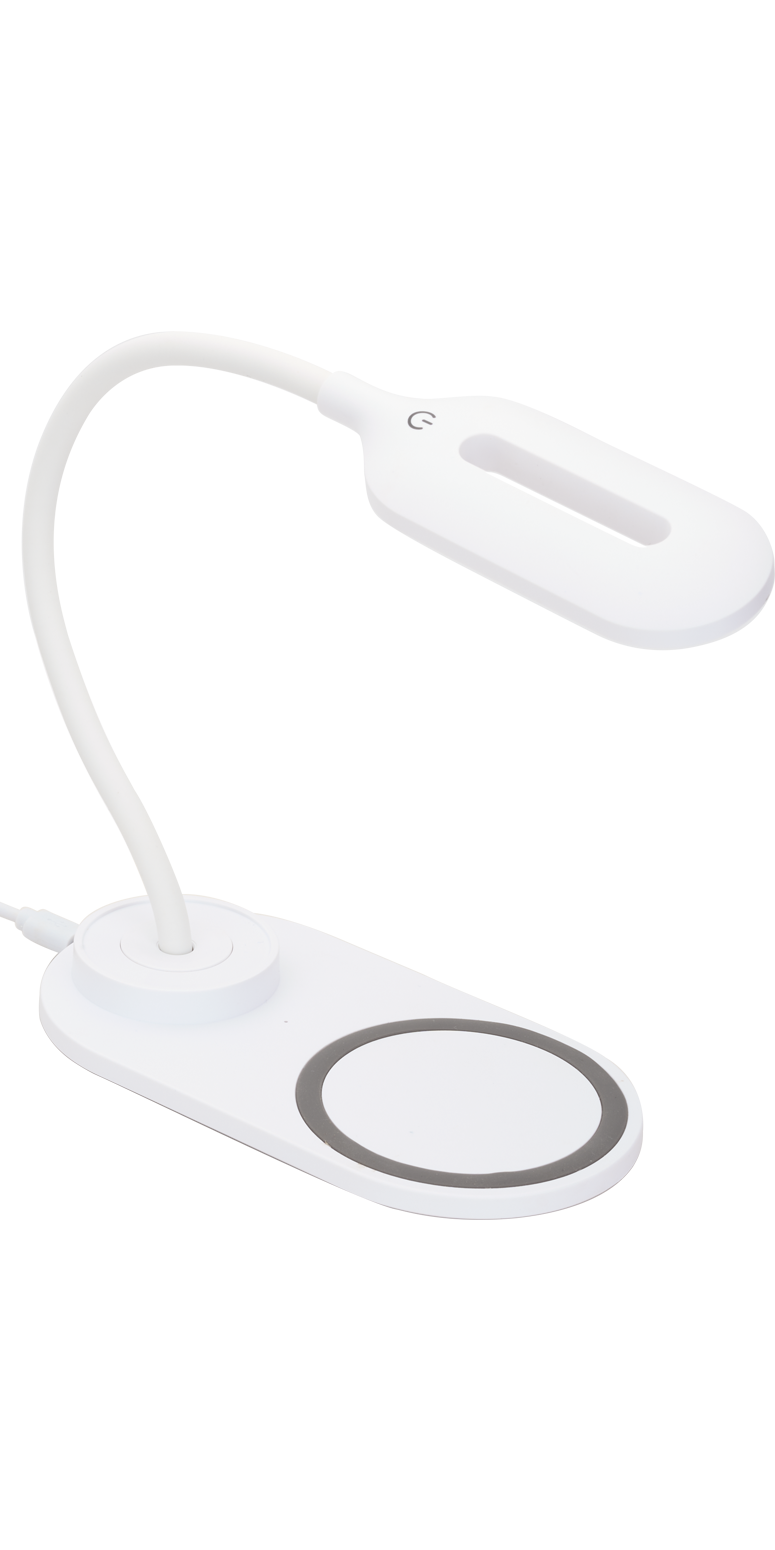 Lampe de Bureau LED avec Chargeur Sans Fil - EL192 White