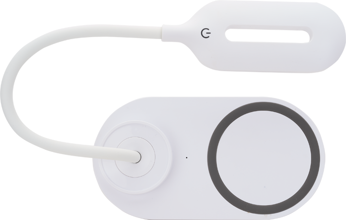 Lampe de Bureau LED avec Chargeur Sans Fil - EL192 White