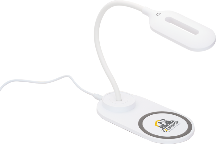Lampe de Bureau LED avec Chargeur Sans Fil - EL192 White