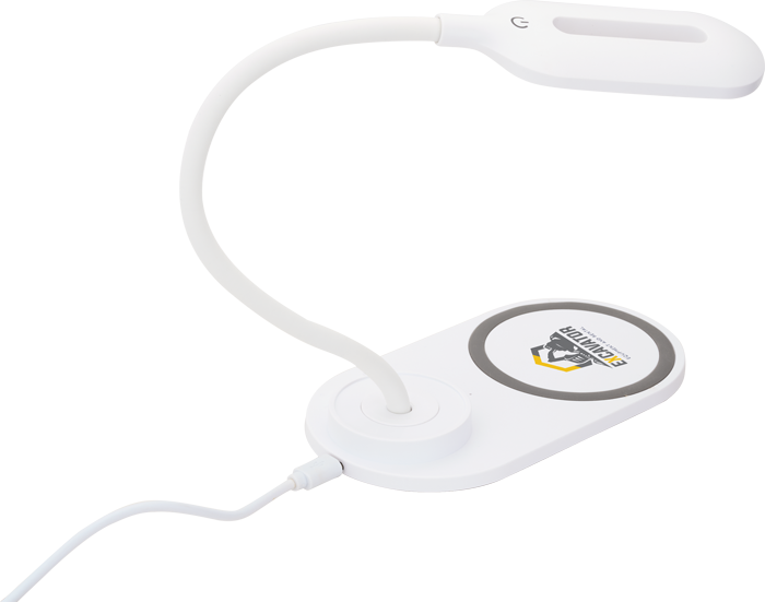 Lampe de Bureau LED avec Chargeur Sans Fil - EL192 White