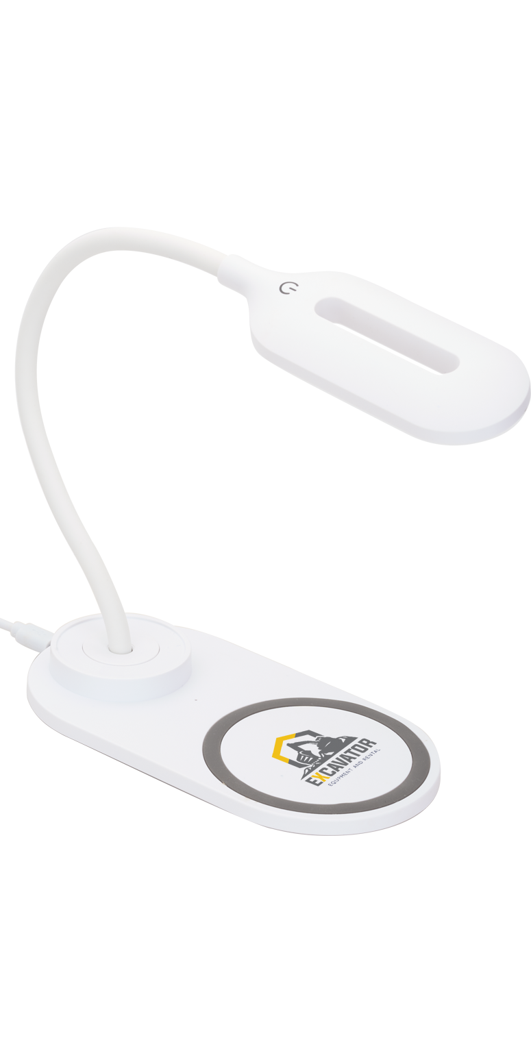 Lampe de Bureau LED avec Chargeur Sans Fil - EL192 White
