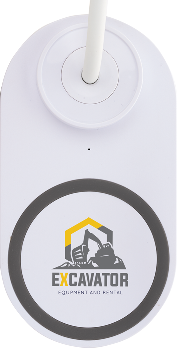 Lampe de Bureau LED avec Chargeur Sans Fil - EL192 White