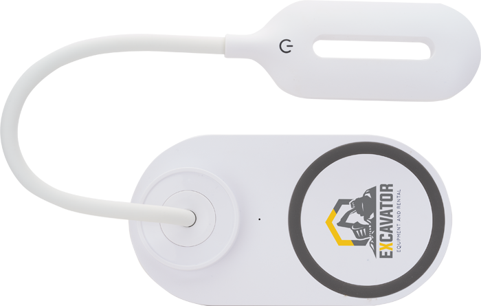 Lampe de Bureau LED avec Chargeur Sans Fil - EL192 White