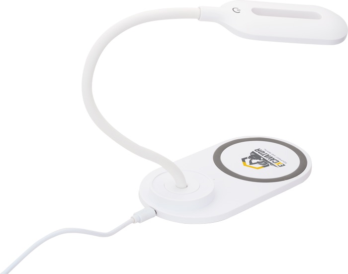 Lampe de Bureau LED avec Chargeur Sans Fil - EL192 White