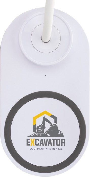 Lampe de Bureau LED avec Chargeur Sans Fil - EL192 White