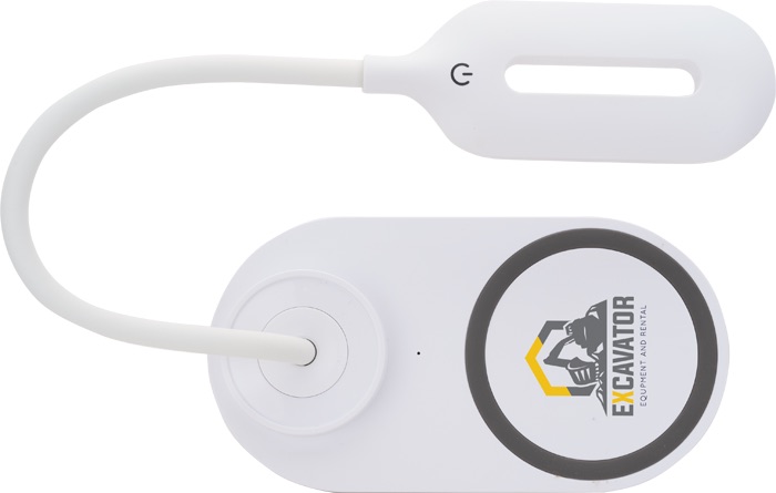 Lampe de Bureau LED avec Chargeur Sans Fil - EL192 White