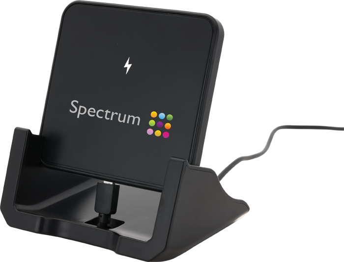 EL197-WRLS Chrg Pad/Hol Black