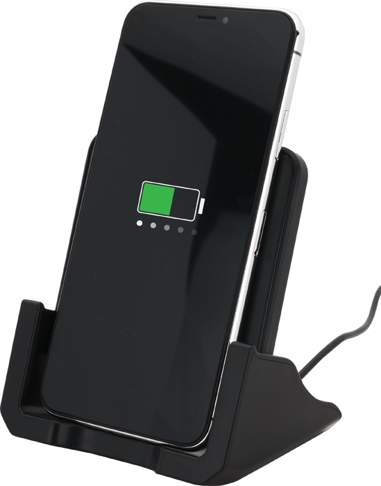 EL197-WRLS Chrg Pad/Hol Black