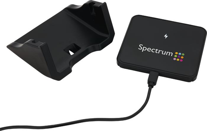 EL197-WRLS Chrg Pad/Hol Black