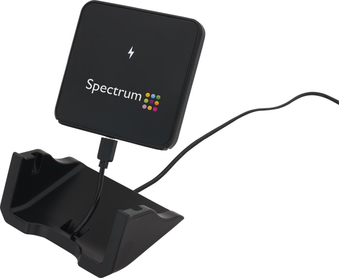 EL197-WRLS Chrg Pad/Hol Black