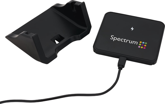 EL197-WRLS Chrg Pad/Hol Black