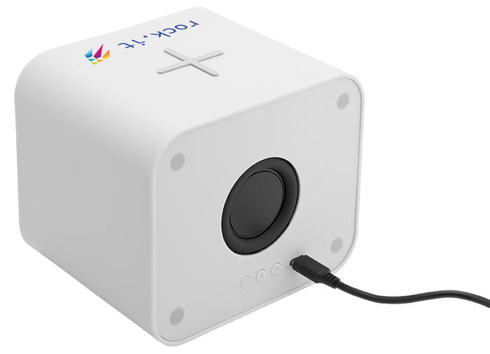 5W Assure Speaker with Wireless Charger - EL207 White