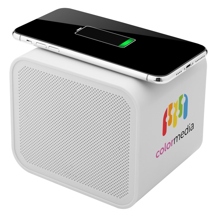 5W Assure Speaker with Wireless Charger - EL207 White