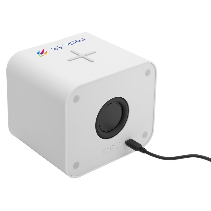 5W Assure Speaker with Wireless Charger - EL207 White