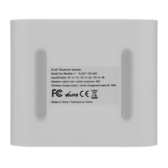 5W Assure Speaker with Wireless Charger - EL207 White