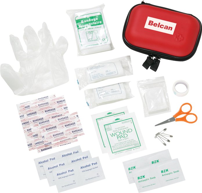 Ensemble de premiers soins 34 pièces - FA12 red