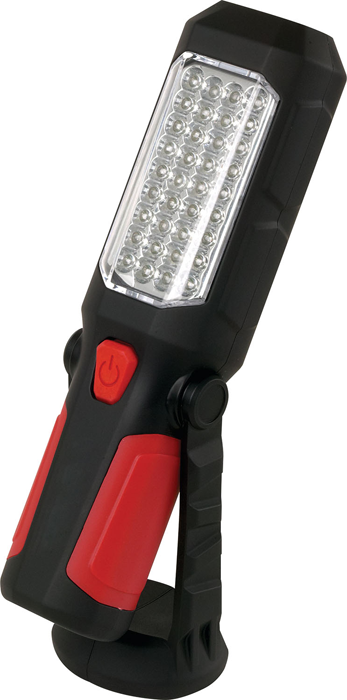 Lampe de travail magnétique DEL - FL114 red