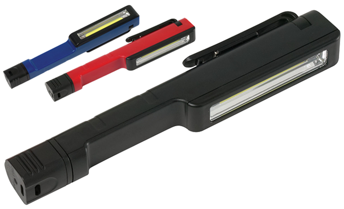 Lampe de poche de travail (COB) - FL143 Black