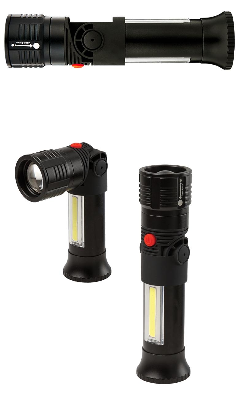 Cree Lampe de travail à pivot Roadside - FL160 Black