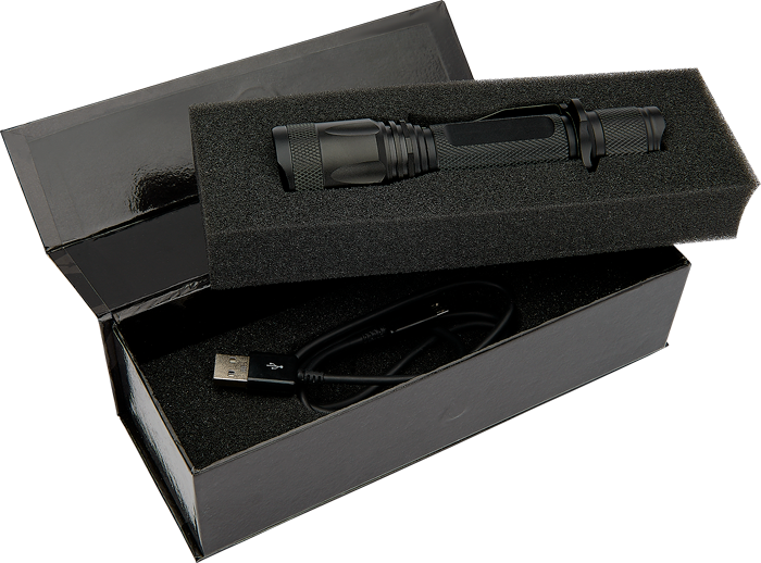 Cree DEL USB rechargeable à triple sortie - FL161 Black