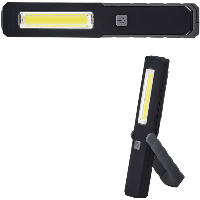 Lampe de travail magnétique avec béquille (COB) - FL166 gray