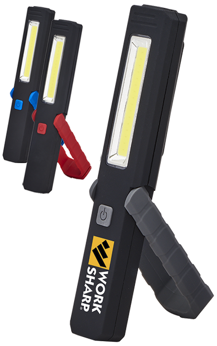 Lampe de travail magnétique avec béquille (COB) - FL166 Gray