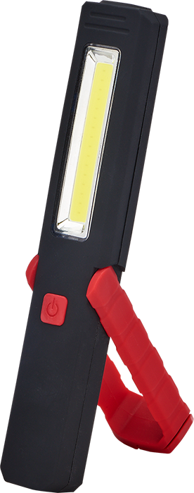 Lampe de travail magnétique avec béquille (COB) - FL166 red