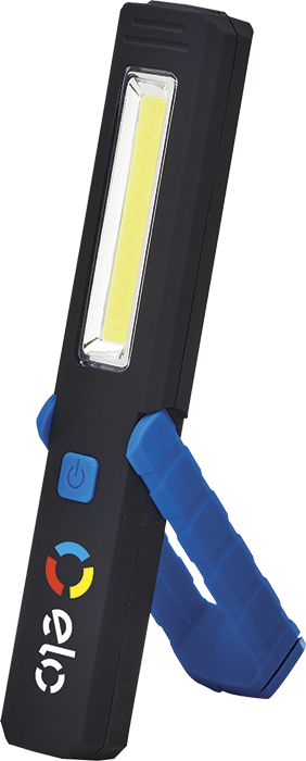 Lampe de travail magnétique avec béquille (COB) - FL166 blue