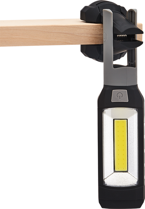 Lampe de travail magnétique deux tons (COB/DEL) - FL167 Gray