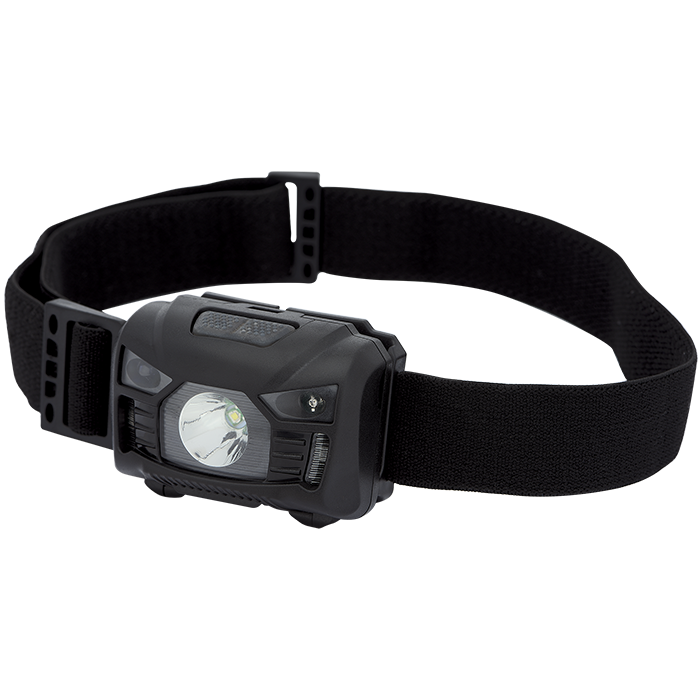 Lampe devantale rechargeable à DEL Wave Sensor - FL176 Black