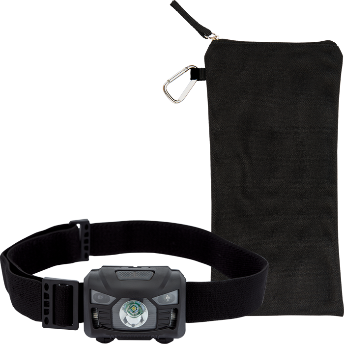 Lampe devantale rechargeable à DEL Wave Sensor - FL176 Black