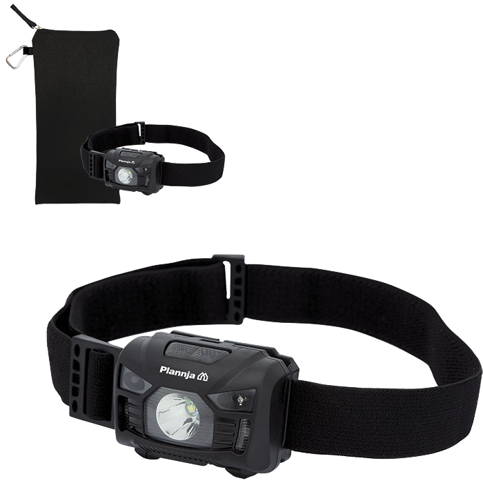 Lampe devantale rechargeable à DEL Wave Sensor - FL176 Black