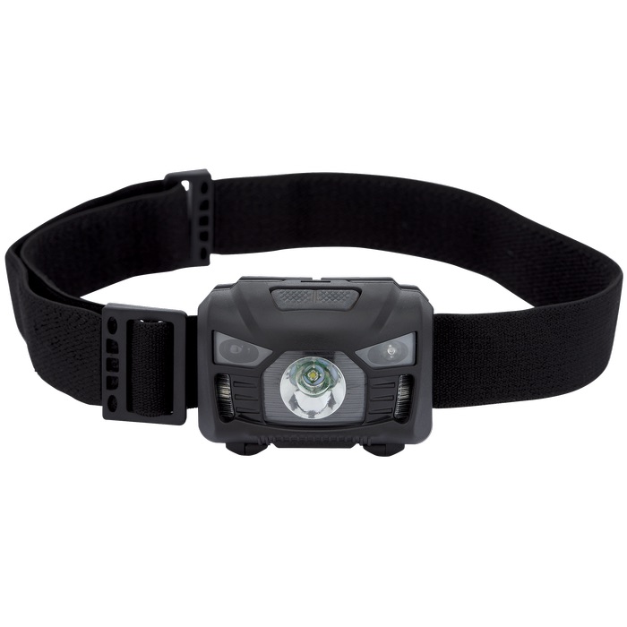 Lampe devantale rechargeable à DEL Wave Sensor - FL176 Black