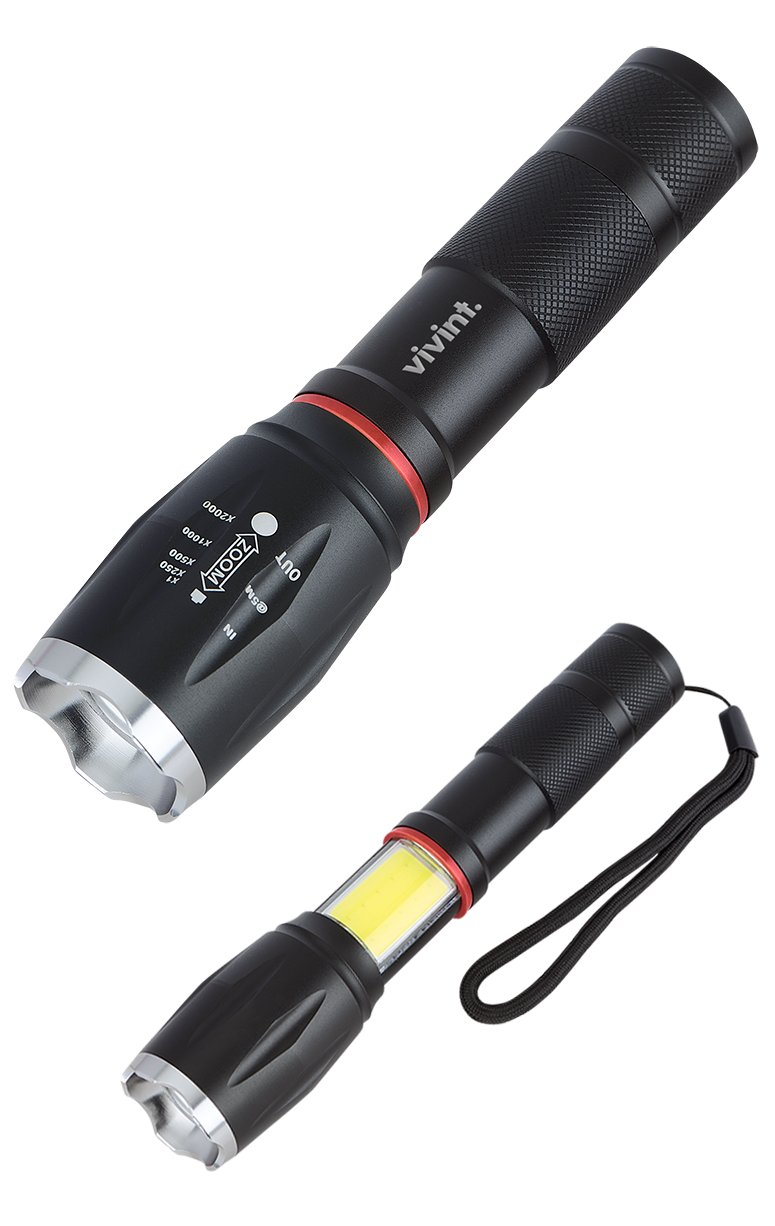 Lampe de poche à DEL/COB Dyad - FL181 Black