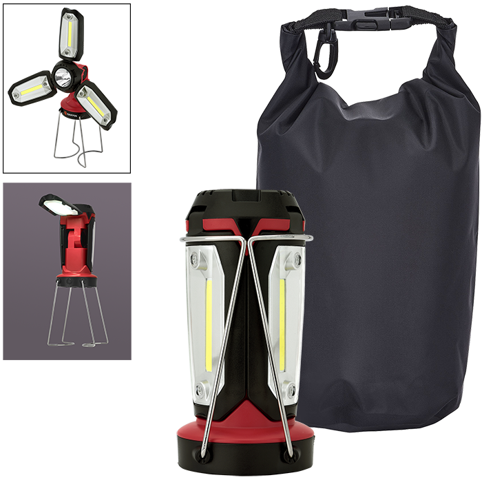 Lampe de travail DEL/COB Clover Style - FL189 Black