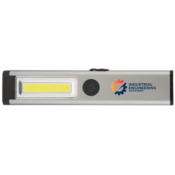 Lampe de travail à COB rechargeable Slimline - FL192 Silver