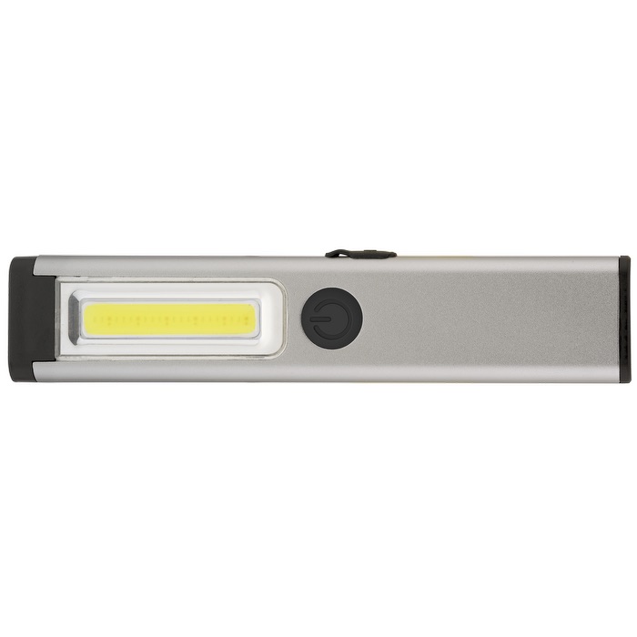 Lampe de travail à COB rechargeable Slimline - FL192 Silver