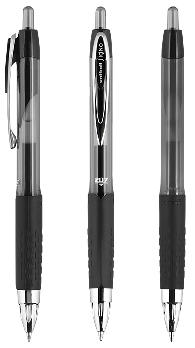 uni-ball uni-ball® Stylo au gel 207 - GBSG black