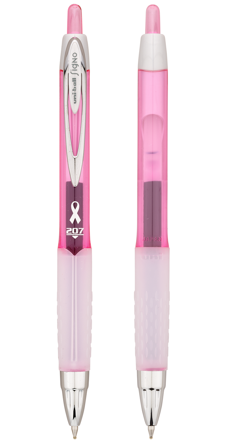 uni-ball uni-ball® 207 Pink Ribbon Pen - GFBCA Pink