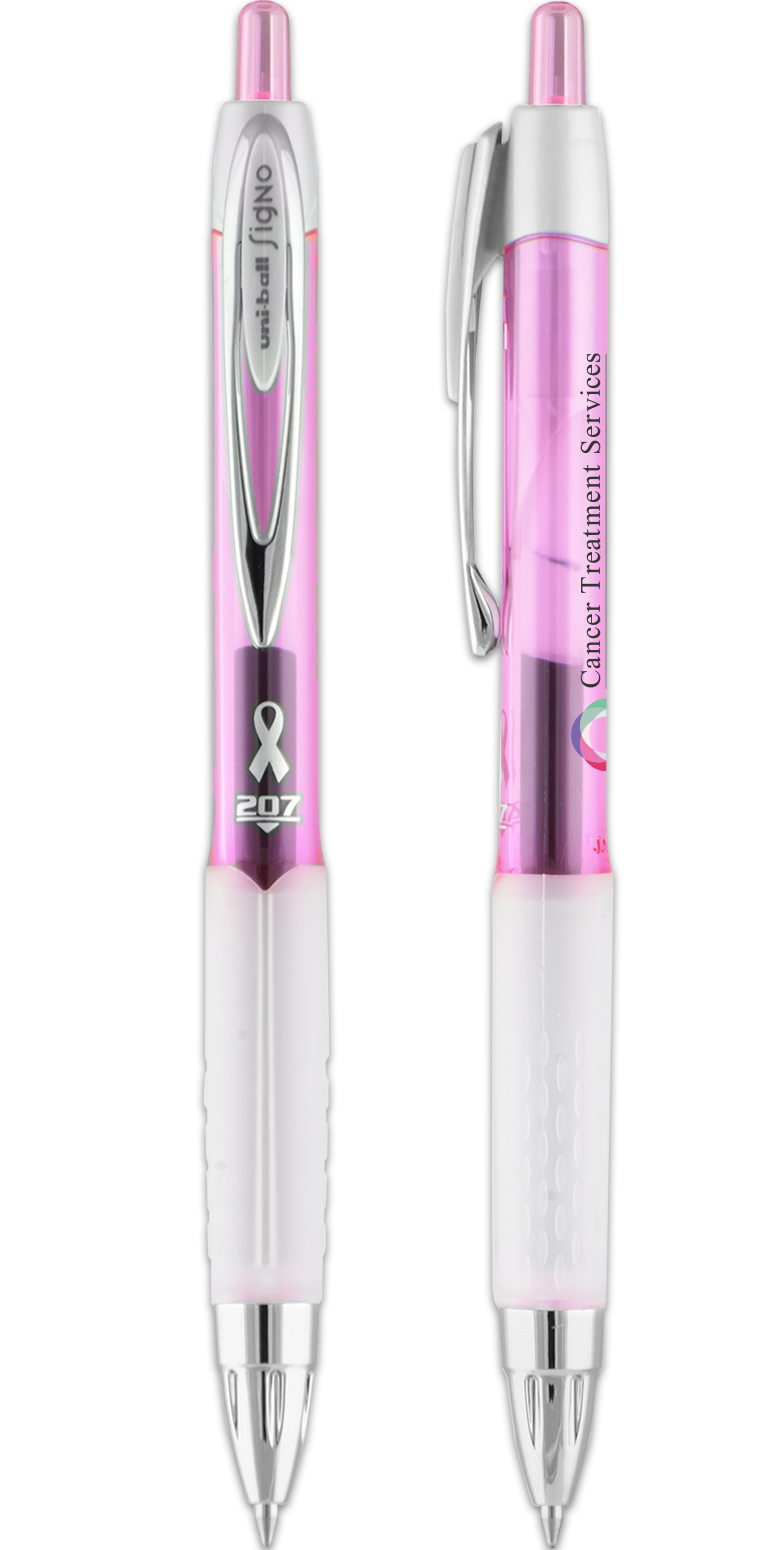 uni-ball uni-ball® 207 Pink Ribbon Pen - GFBCA Pink