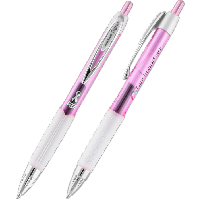 uni-ball uni-ball® 207 Pink Ribbon Pen - GFBCA Pink