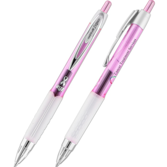 uni-ball uni-ball® 207 Pink Ribbon Pen - GFBCA hot pink